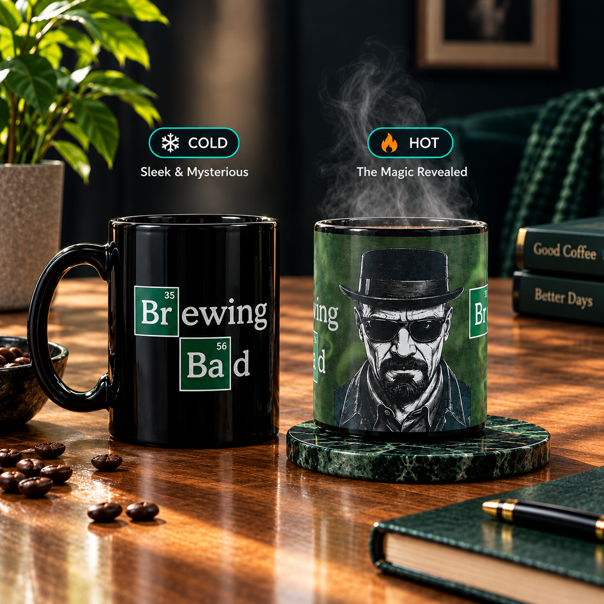 Brewing Bad Heat Changing Coffee Mug